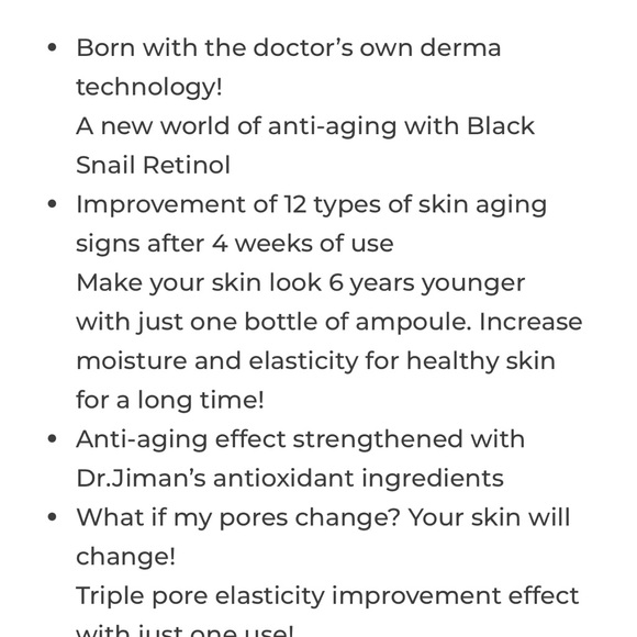 Dr.G Black Snail Mucin Retinol & Moisturizer - Picture 3 of 9